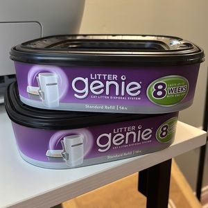 THREE litter genie refill - standard refill 14ft